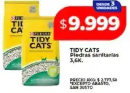 Supermayorista Vital Tidy cats piedras sanitarias oferta