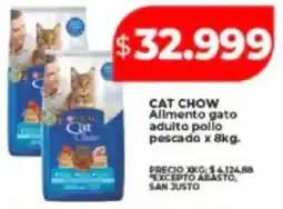 Supermayorista Vital Cat chow allmento gato adulto pollo pescado oferta