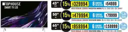 Coto Tophouse smart tv led 43" oferta