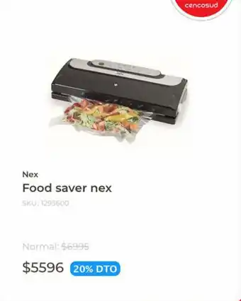 Easy Nex Food saver nex oferta