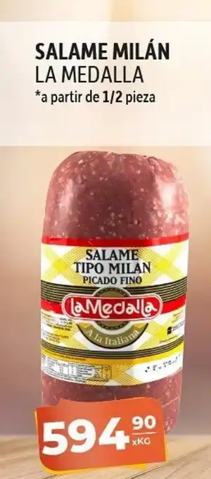 El Milagro Mayorista Salame Milán La Medalla a parrtir de 1/2 pieza oferta