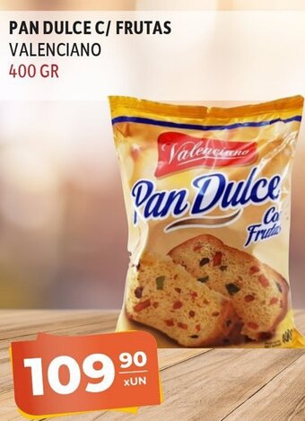 El Milagro Mayorista Pan Dulce C/ Frutas Valenciano 400gr oferta