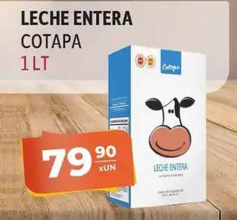 El Milagro Mayorista Leche Entera Cotapa 1 Lt oferta
