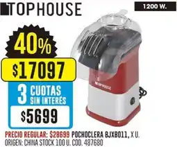 Coto Tophouse pochoclera oferta
