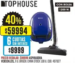 Coto Tophouse aspiradora oferta