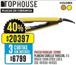 Coto Tophouse plancha cabello oferta