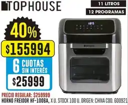 Coto Tophouse horno freidor oferta