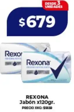 Supermayorista Vital Rexona jabón oferta