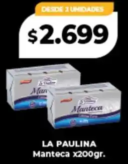 Supermayorista Vital La paulina manteca oferta