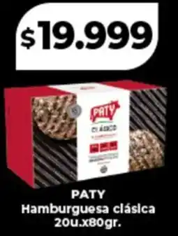 Supermayorista Vital Paty hamburguesa clásica oferta