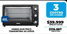 Supermayorista Vital Horno eléctrico tramontina oferta