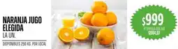 Supermercados Vea Naranja jugo elegida oferta