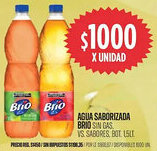 Supermercados Vea Brio agua saborizada oferta