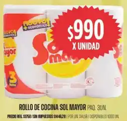 Supermercados Vea Rollo de cocina sol mayor oferta