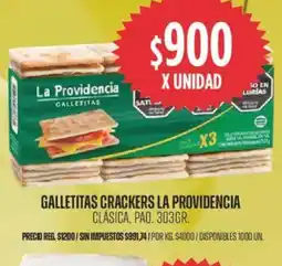 Supermercados Vea La providencia clásica galletitas crackers paq. oferta