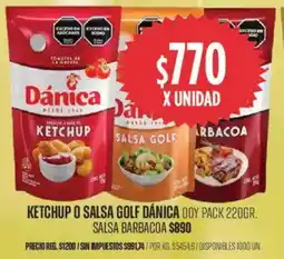 Supermercados Vea Dánica ketchup o salsa golf doy pack oferta