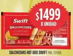 Supermercados Vea Swift salchichas hot dog paq. oferta