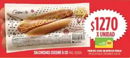 Supermercados Vea Cuisine & co salchichas paq. oferta