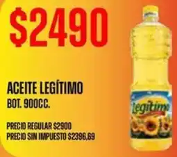 Supermercados Vea Legítimo aceite bot. oferta