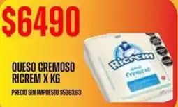 Supermercados Vea Ricrem queso cremoso oferta