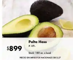 Disco Palta hass oferta