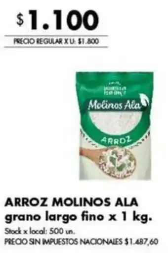 Disco Molinos ala arroz grano largo fino oferta