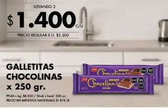 Disco Chocolinas galletitas oferta