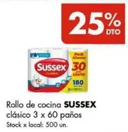 Disco Sussex rollo de cocina clásico oferta