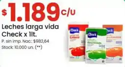 Punto Mayorista Check leches larga vida oferta