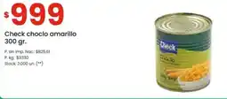 Punto Mayorista Check choclo amarillo oferta