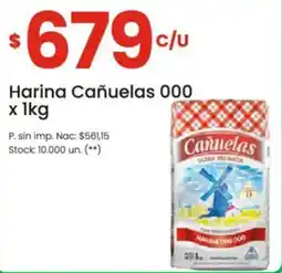 Punto Mayorista Cañuelas harina 000 oferta