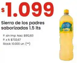 Punto Mayorista Sierra de los padres saborizadas oferta