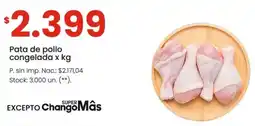 Punto Mayorista Pata de pollo congelada oferta