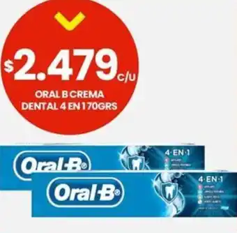 Punto Mayorista Oral B crema dental 4 en oferta