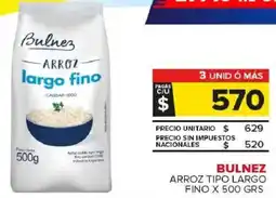 Carrefour Maxi Bulnez arroz tipo largo fino oferta