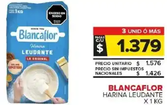 Blancaflor harina leudante