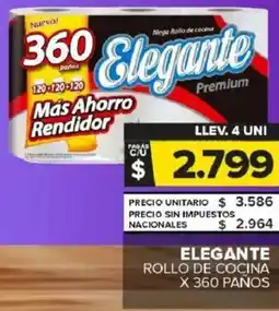 Carrefour Maxi Elegante rollo de cocina oferta