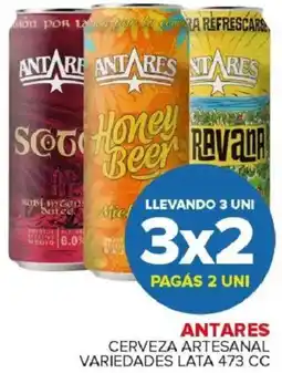 Carrefour Maxi Antares cerveza artesanal variedades lata oferta