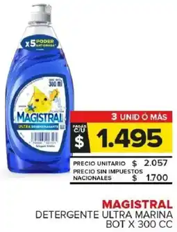 Carrefour Maxi Magistral detergente ultra marina bot oferta