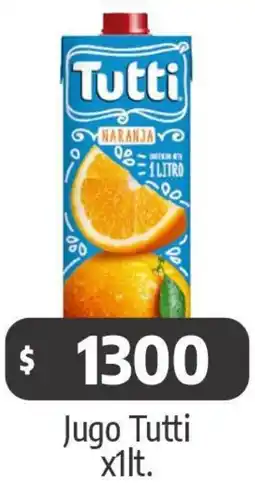 Autoservicio Capo Tutti jugo oferta