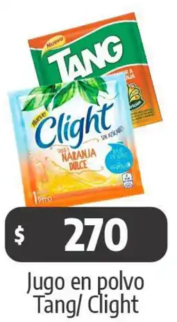 Autoservicio Capo Tang/ Clight jugo en polvo oferta