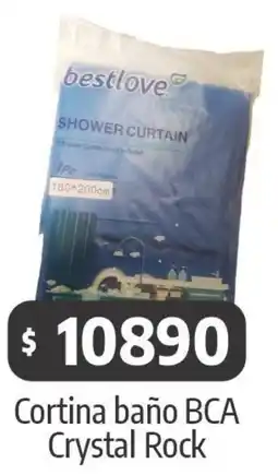 Autoservicio Capo Bestlove cortina baño bca crystal rock oferta