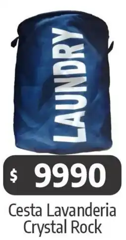 Autoservicio Capo Crystal rock cesta lavanderia oferta