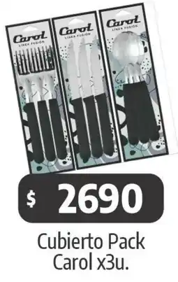 Autoservicio Capo Carol cubierto pack oferta