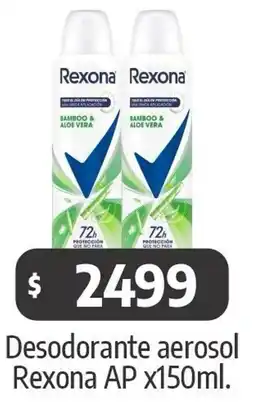 Autoservicio Capo Rexona AP desodorante aerosol oferta