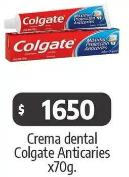 Autoservicio Capo Colgate crema dental anticaries oferta