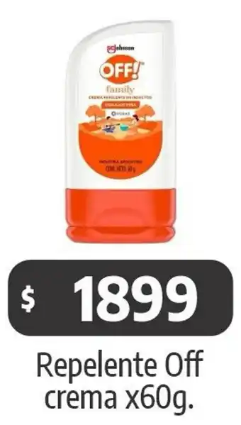 Off repelente crema