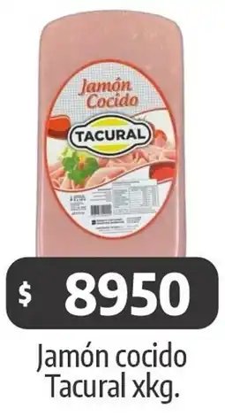 Autoservicio Capo Tacural jamón cocido oferta