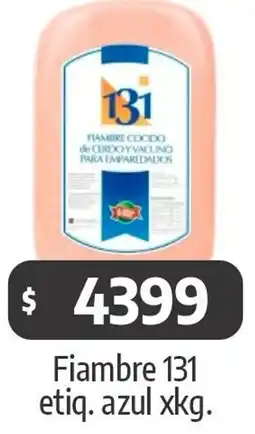 Autoservicio Capo 131 fiambre etiq. azul oferta