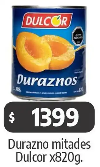 Autoservicio Capo Dulcor durazno mitades oferta